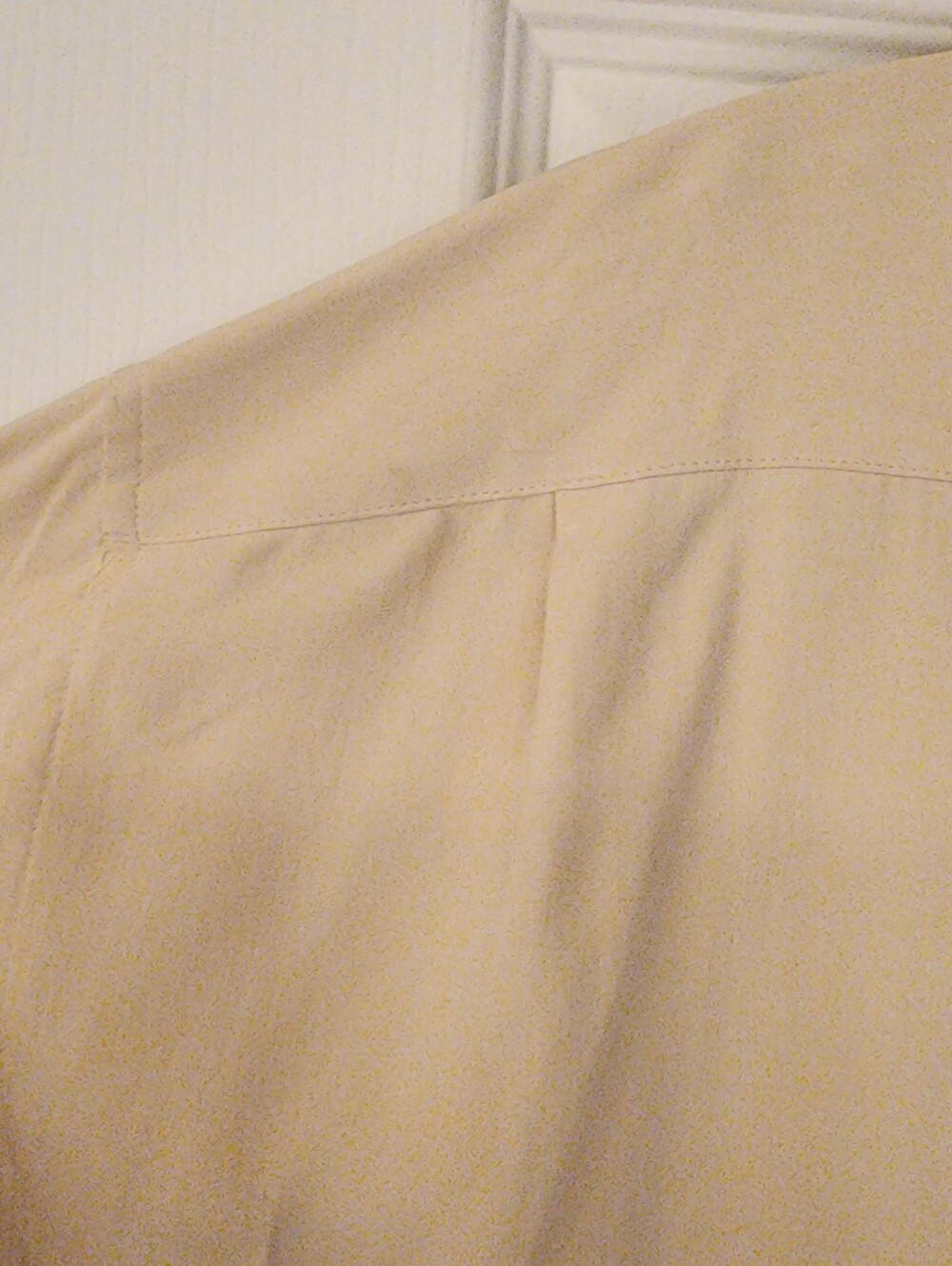 EQUIPMENT HOMME Silk Dress Shirt In Cream/beige Size Medium - Picture 6 of 12